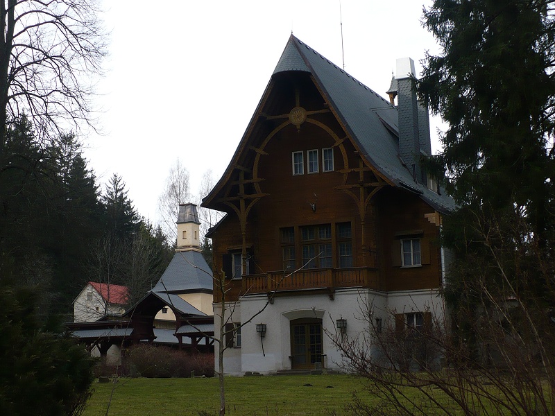 Lovecký zámeček Tři Trubky - Brdy