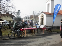 Polní kuchyně se zabijačkovými hody