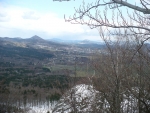 Pohled z České skály na Českou Lípu