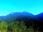 Pohled zpátky na Tatry